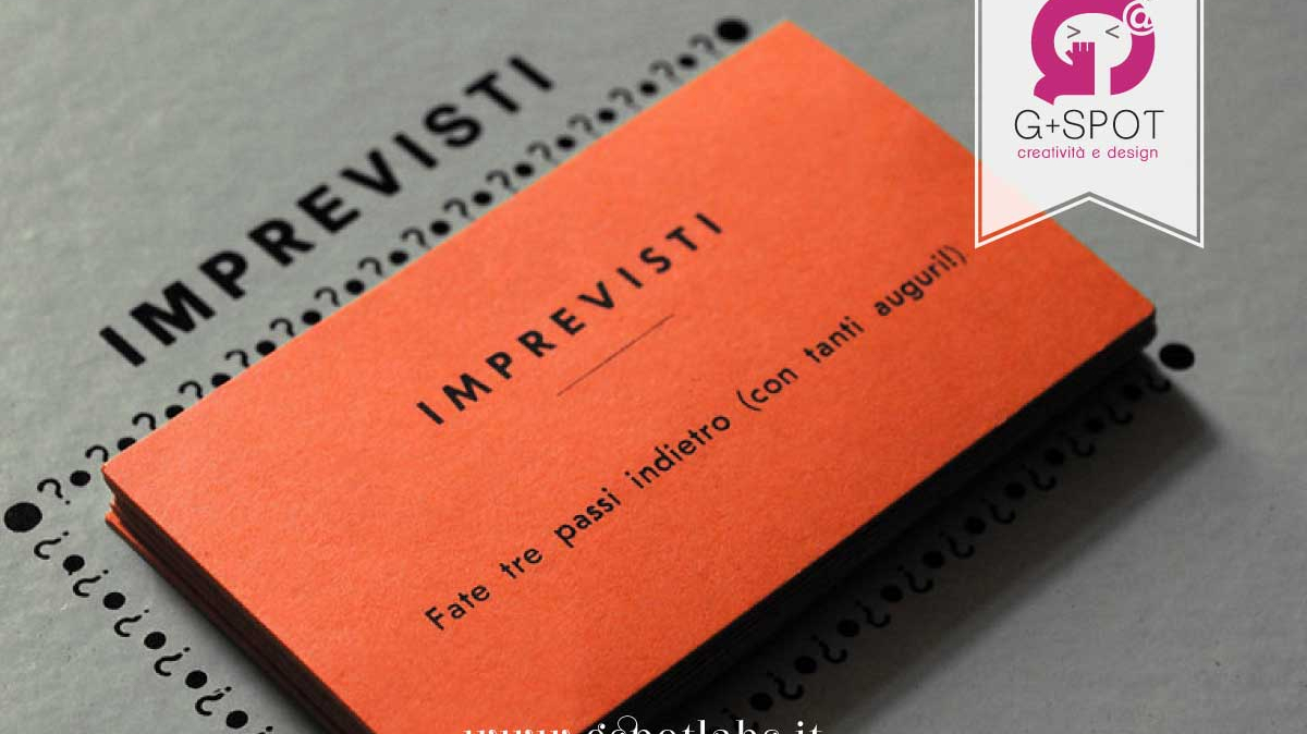 L'imprevisto è dietro l'angolo!